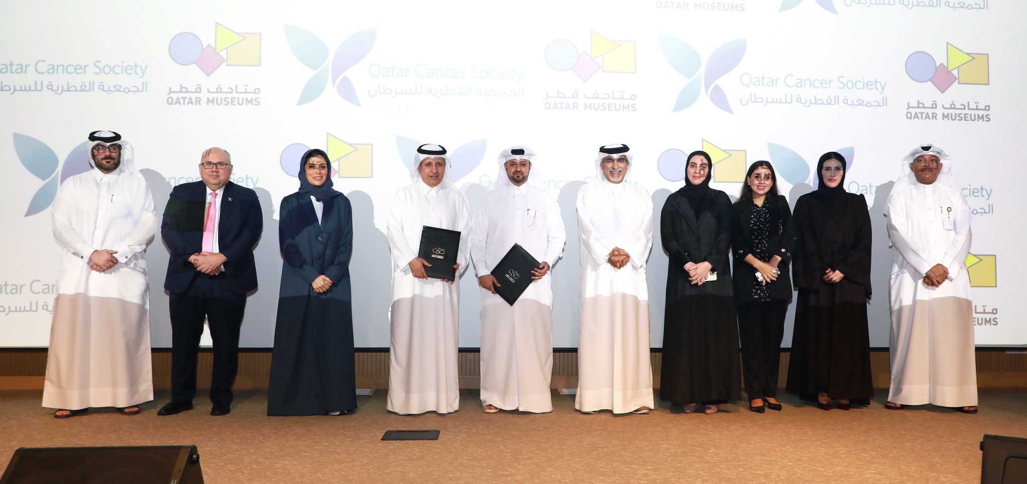 Qatar Cancer Society And Qatar Museums Sign Mou For Cancer Awareness Collaboration Qcs 1905